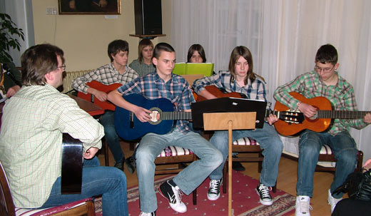 Gitarový orchester žiakov