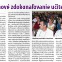 Dvojdňové zdokonaľovanie učiteľov