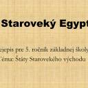 Starovekový Egypt