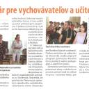 Seminár pre vychovávateľov a učiteľov