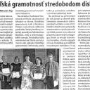 Čitateľská gramotnosť stredobodom diskusie