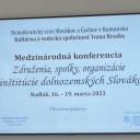 Z udelenia Ceny Ondreja Štefanka a medzinárodnej konferencie v rumunskom Nadlaku