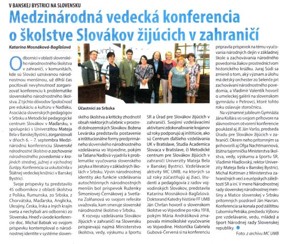 medzinarodna konferencia B Bystrica 1