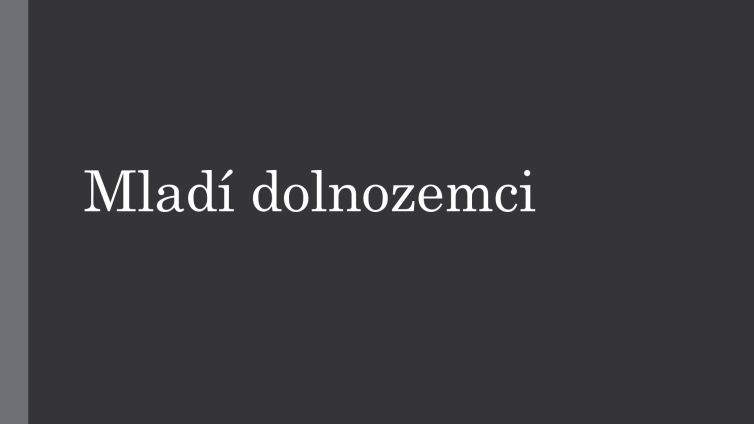 Mladi dolnozemci 4